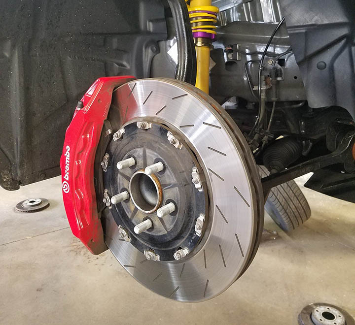 red brakes